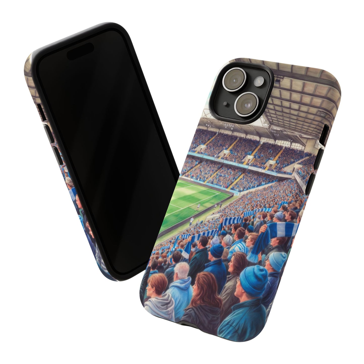 Sky blue crowd protective case