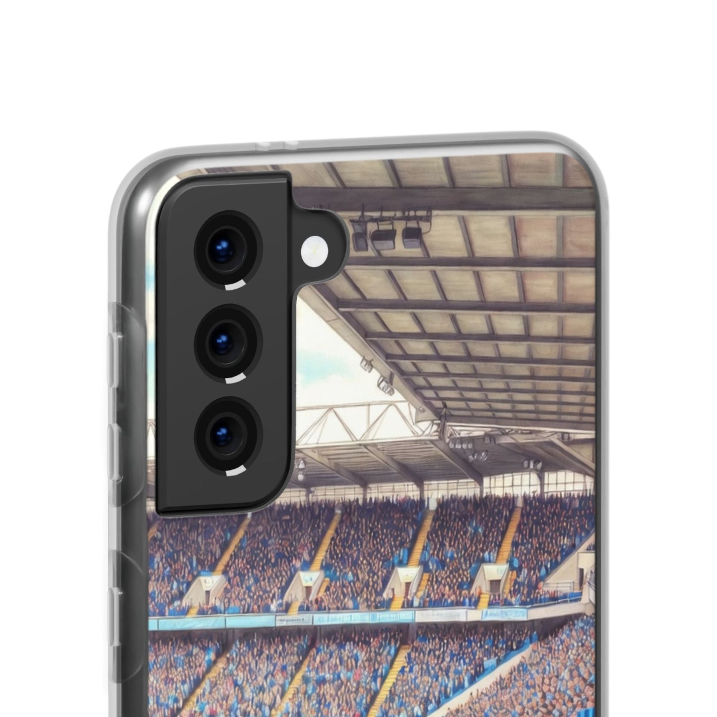 Sky blues Stadium Crowd Flexi phone case