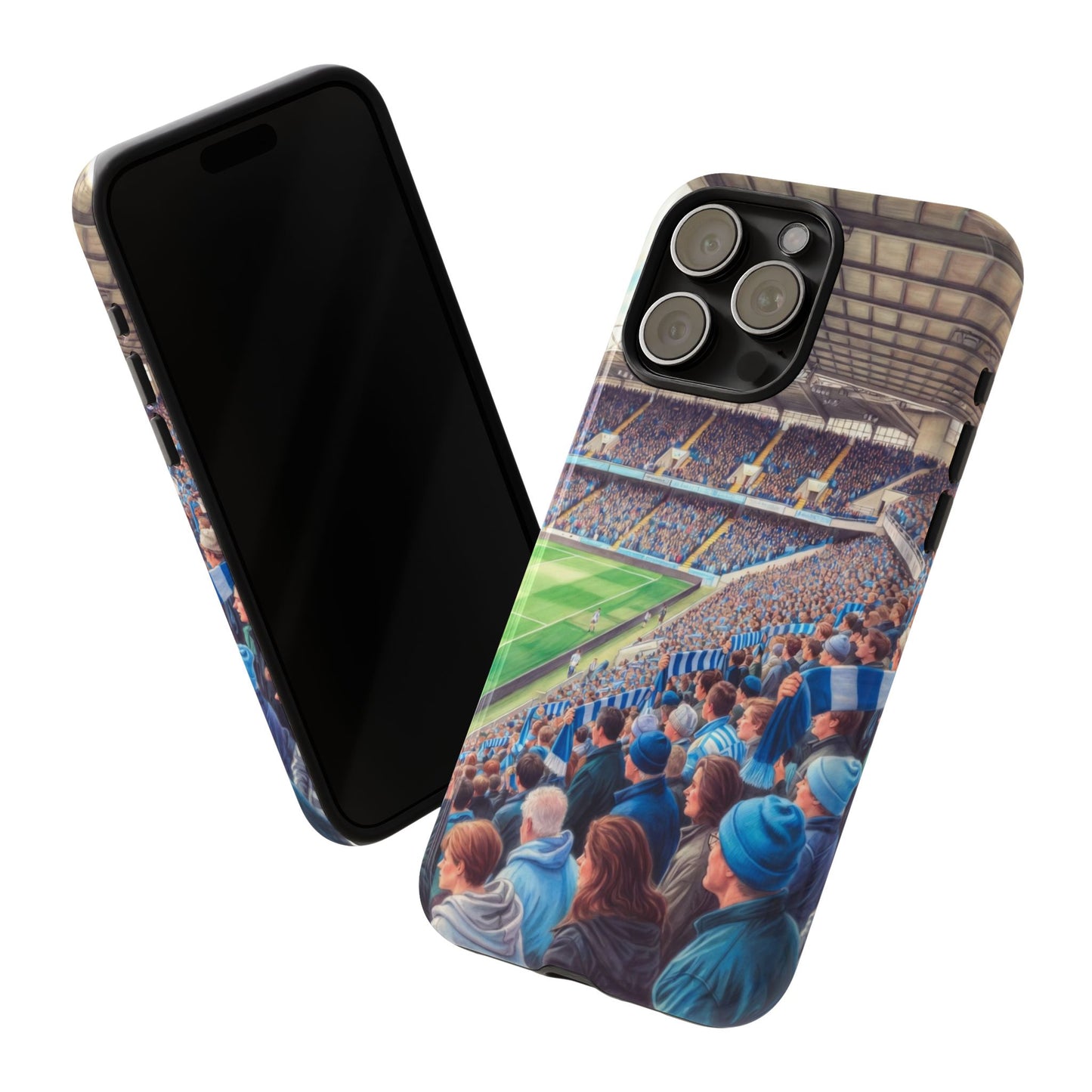 Sky blue crowd protective case