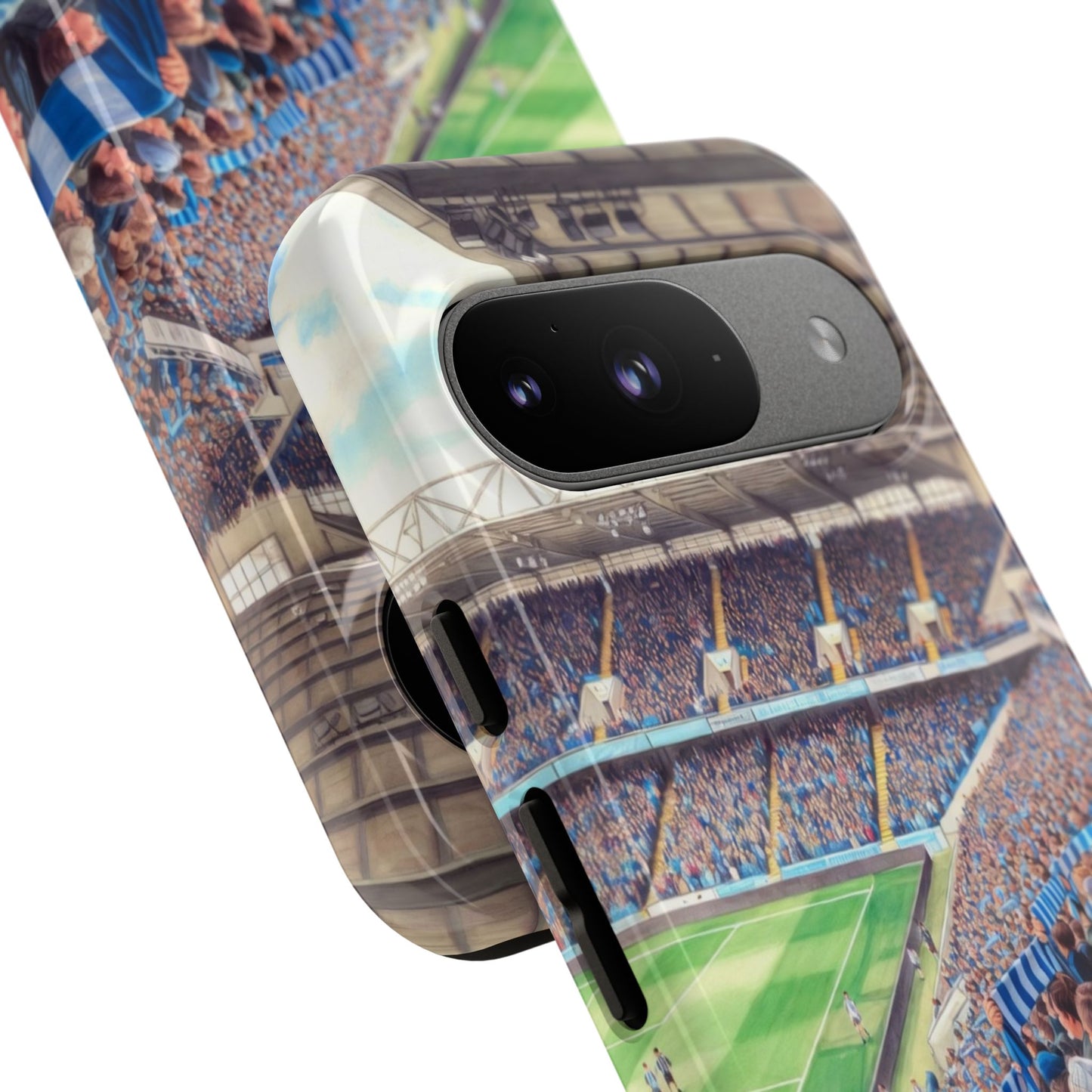 Sky blue crowd protective case