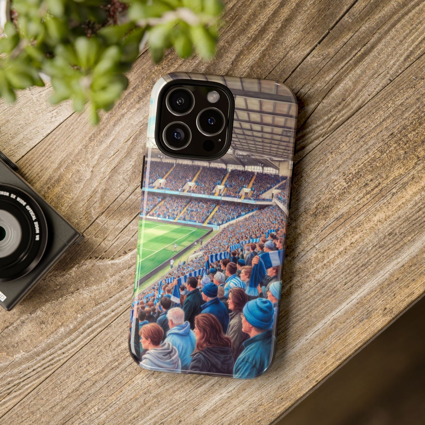 Sky blue crowd protective case