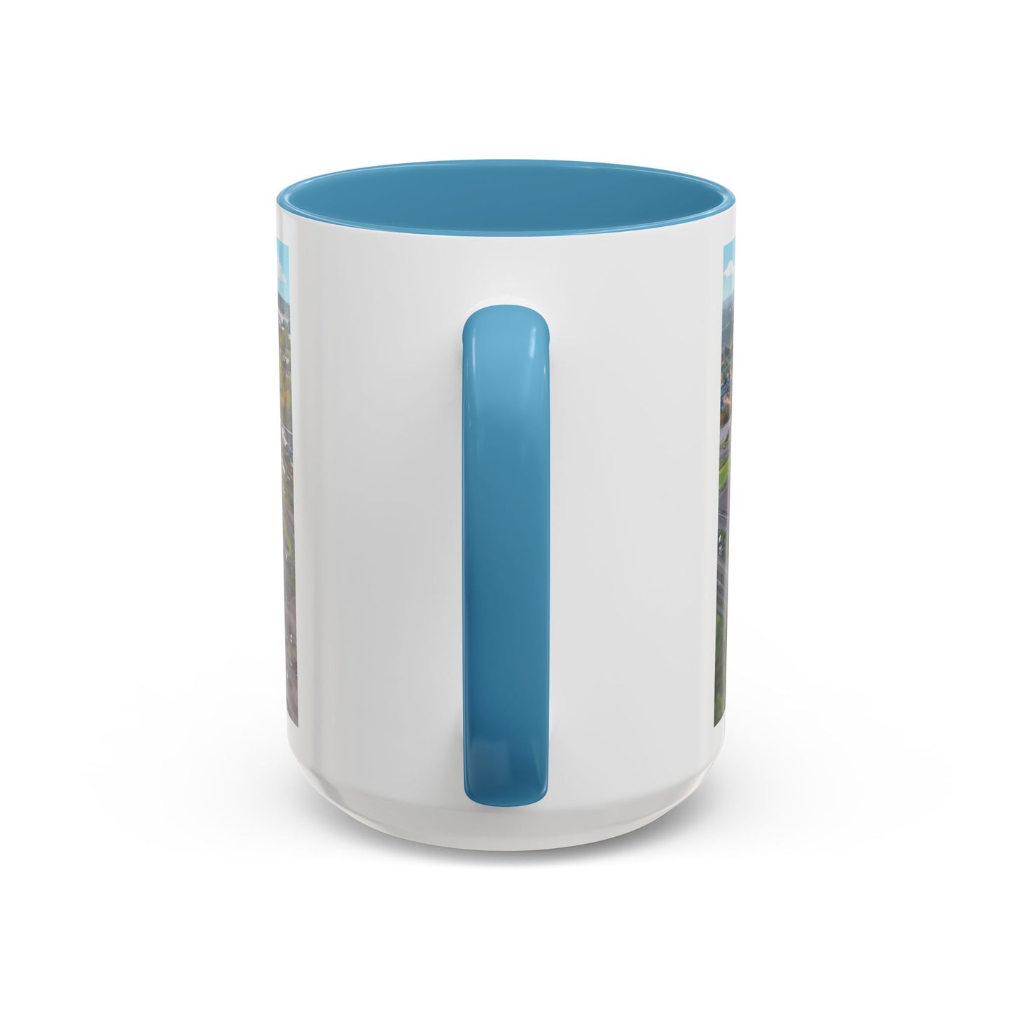 Sky Blue Stadium Coffee Mug (11, 15oz)