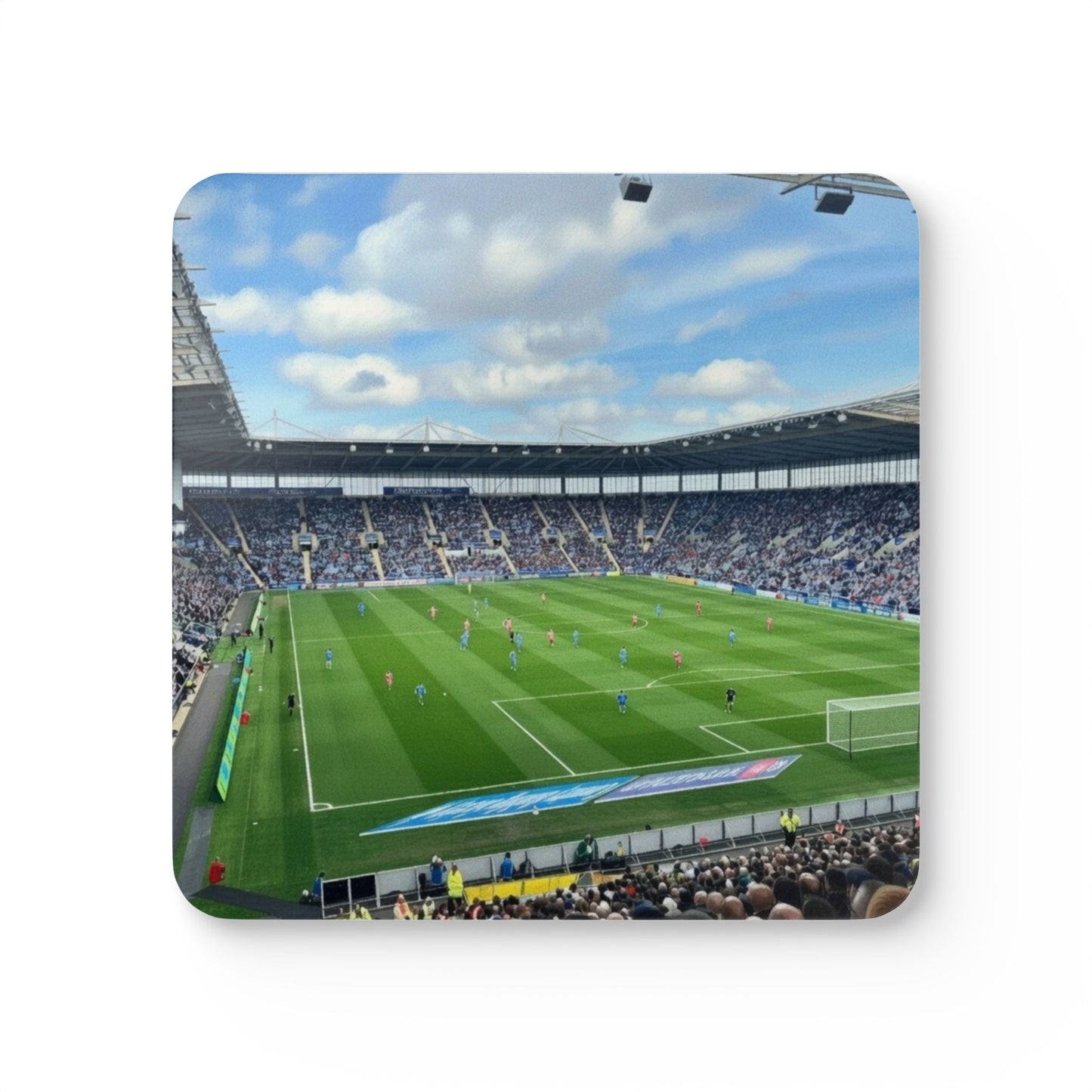 Sky Blues stadium coaster set