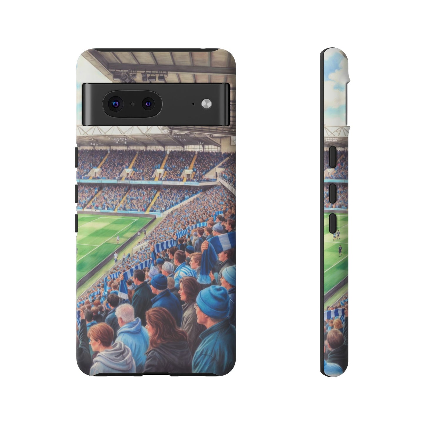 Sky blue crowd protective case