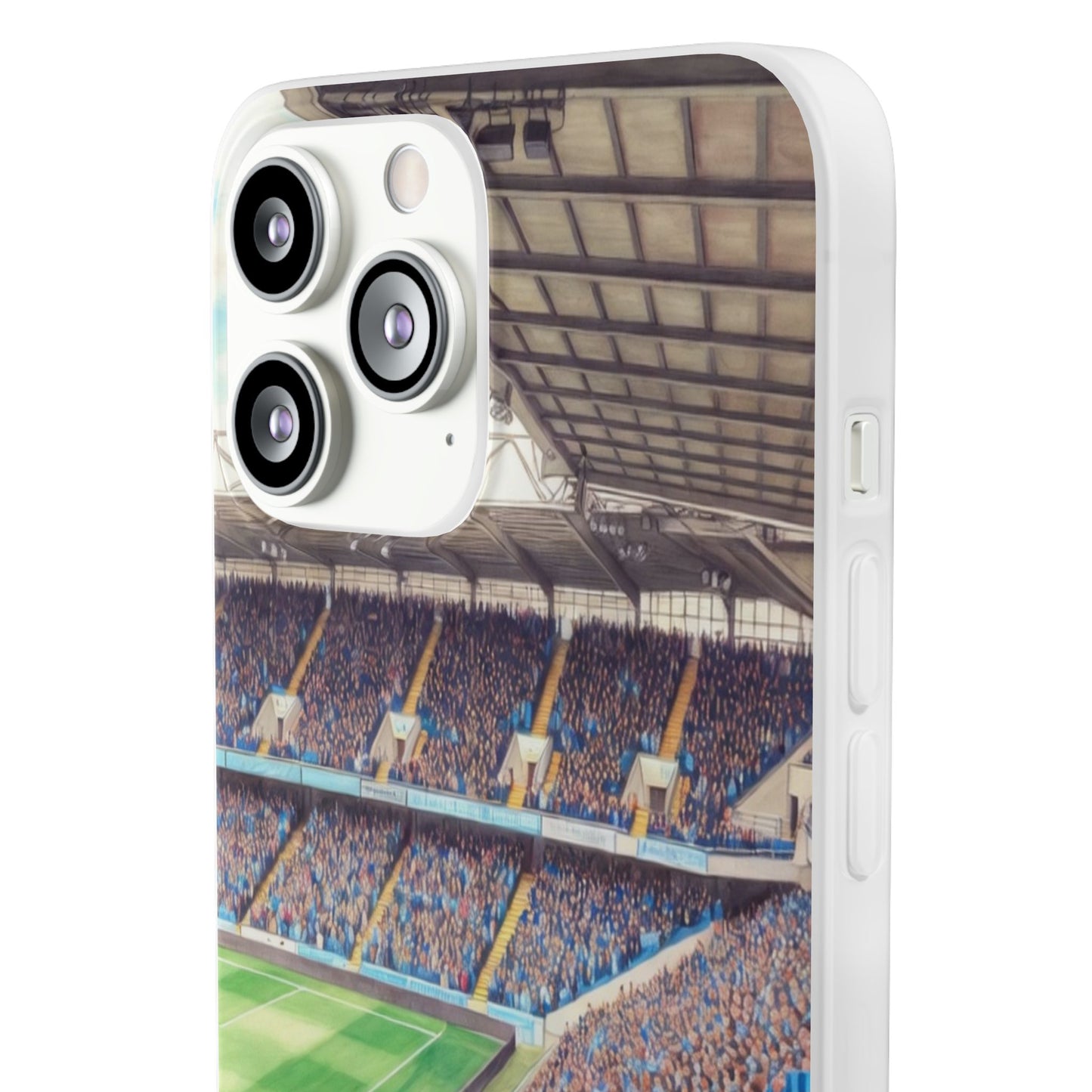 Sky blues Stadium Crowd Flexi phone case