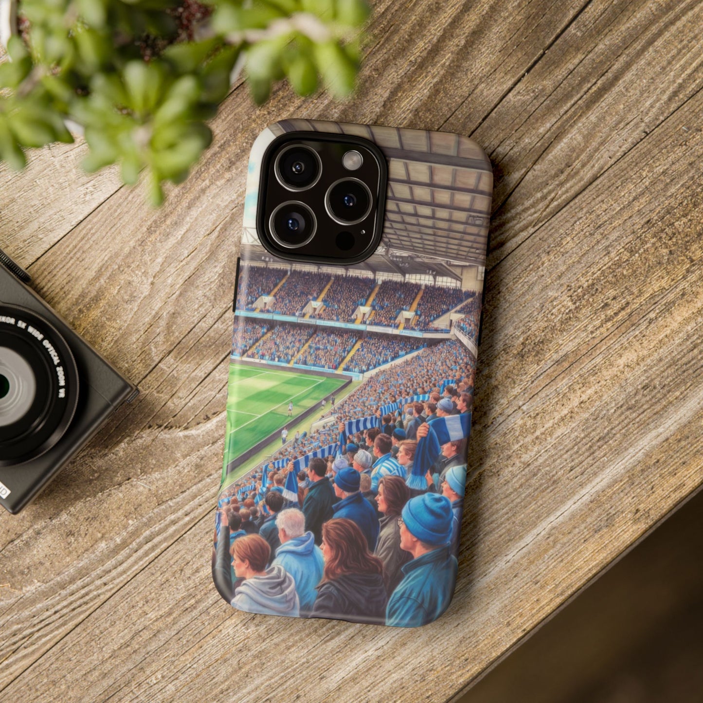 Sky blue crowd protective case