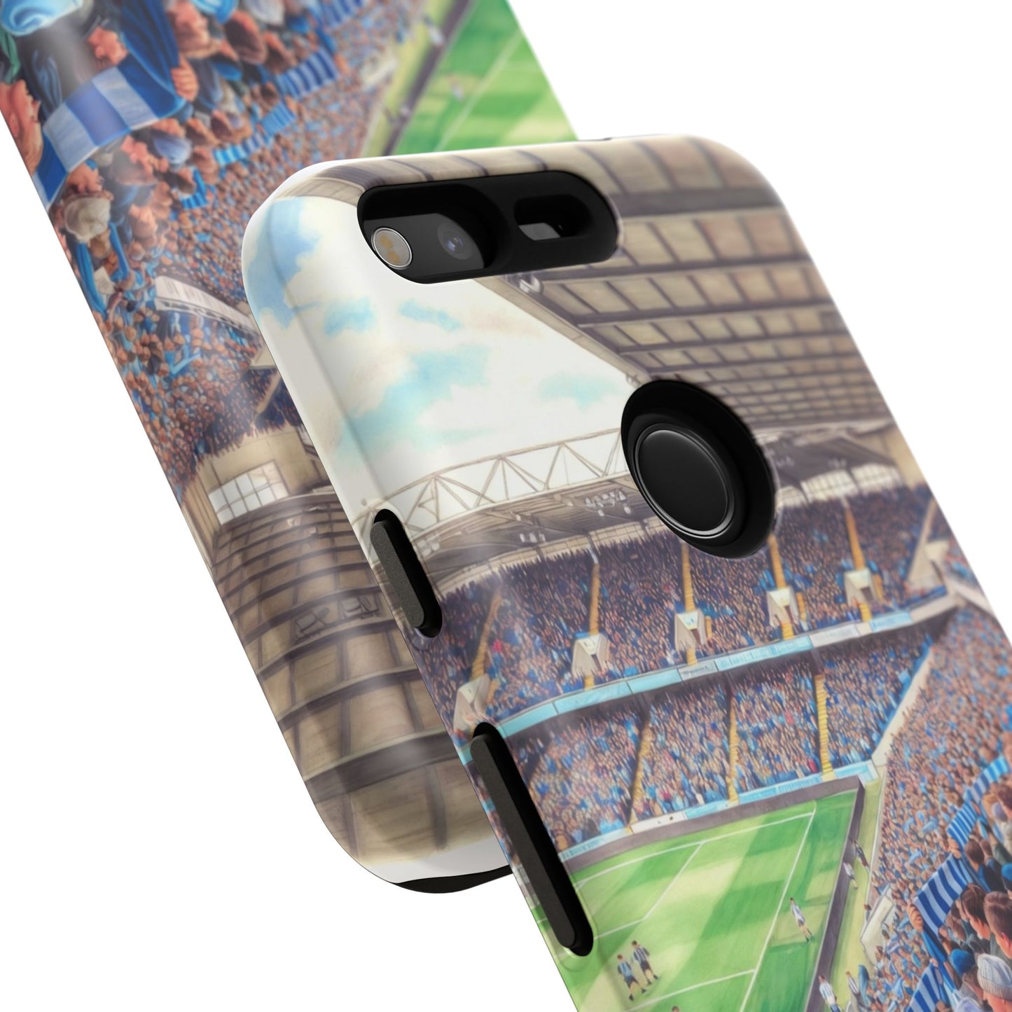Sky blue crowd protective case