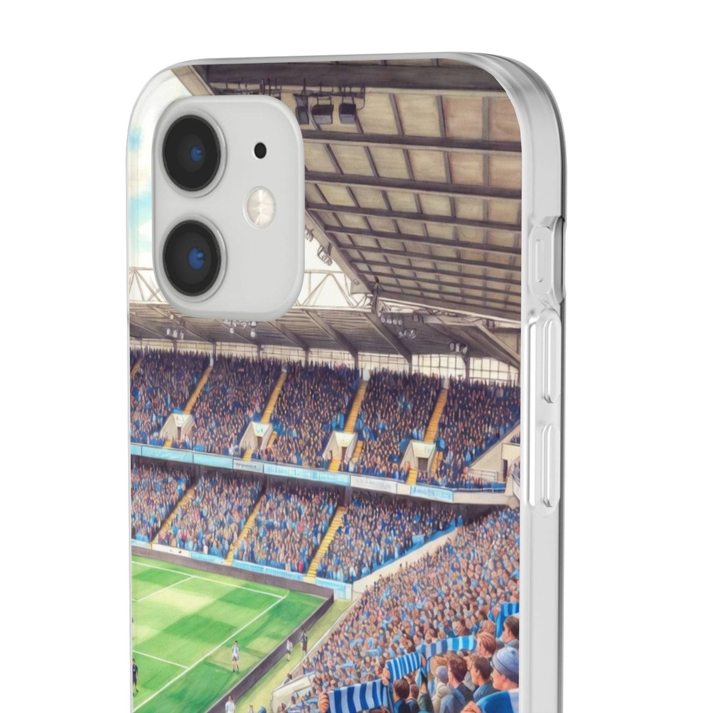 Sky blues Stadium Crowd Flexi phone case