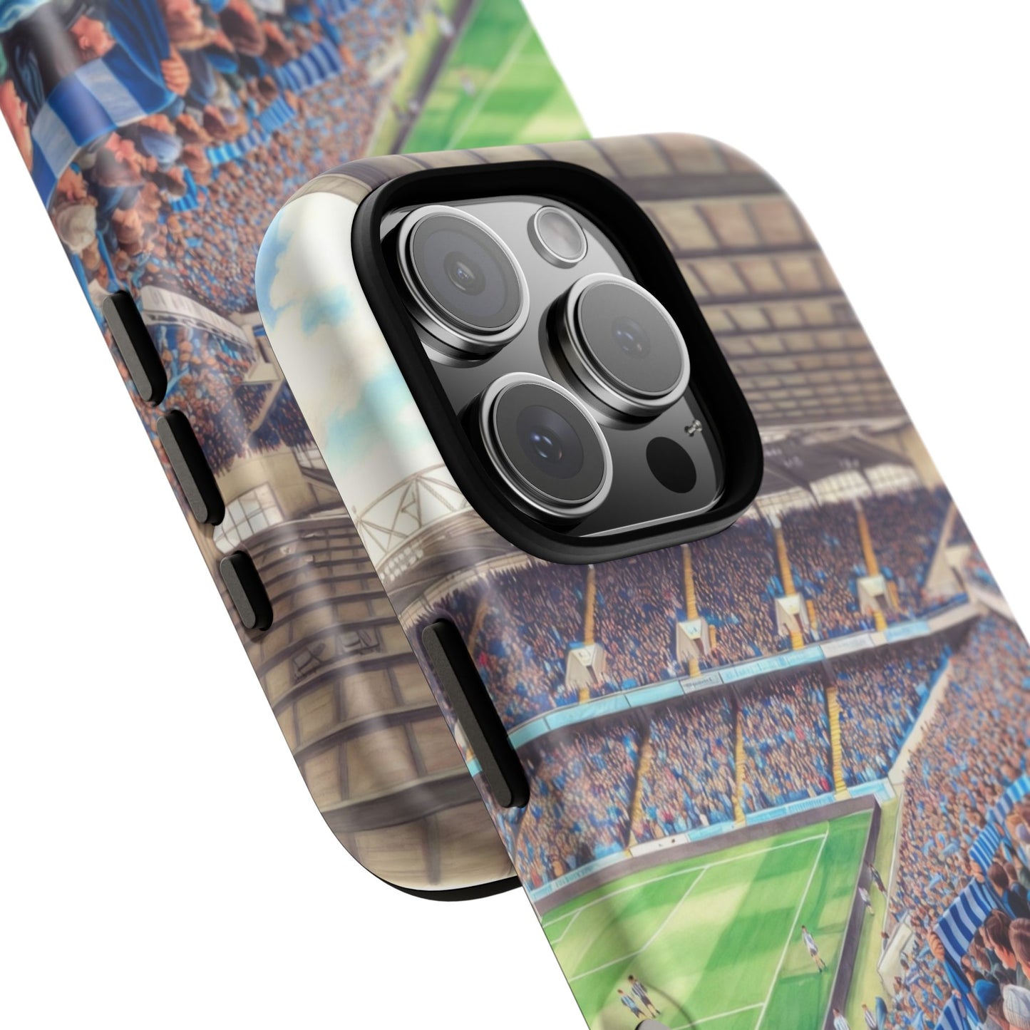 Sky blue crowd protective case
