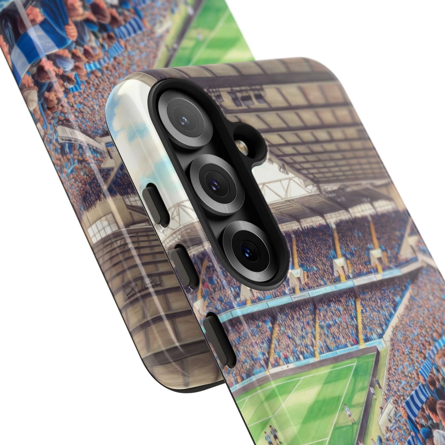Sky blue crowd protective case