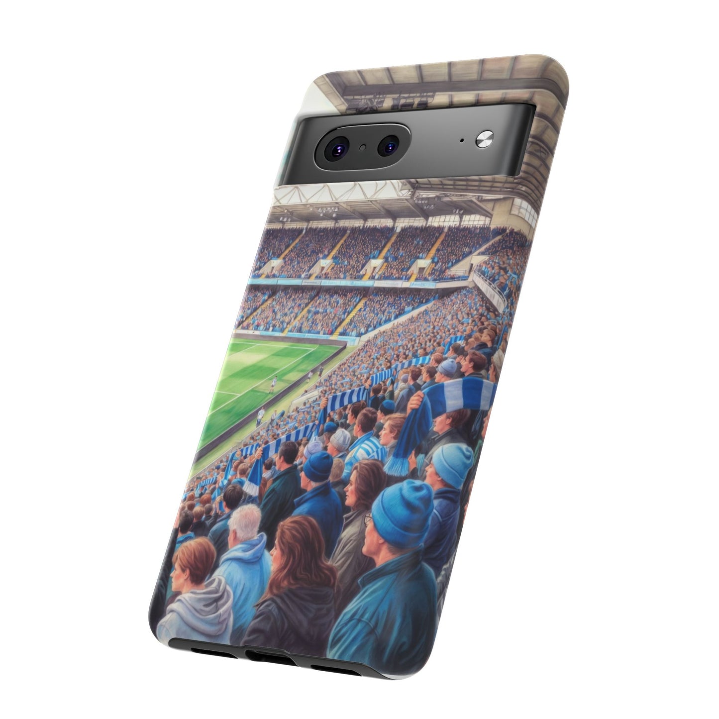Sky blue crowd protective case