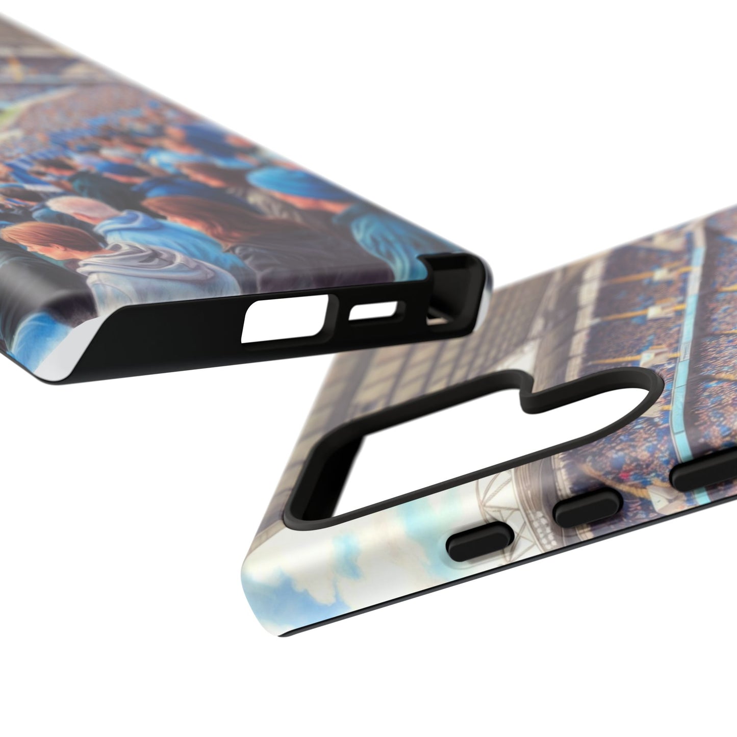 Sky blue crowd protective case