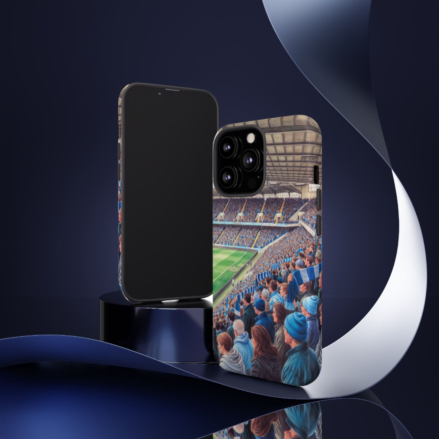 Sky blue crowd protective case