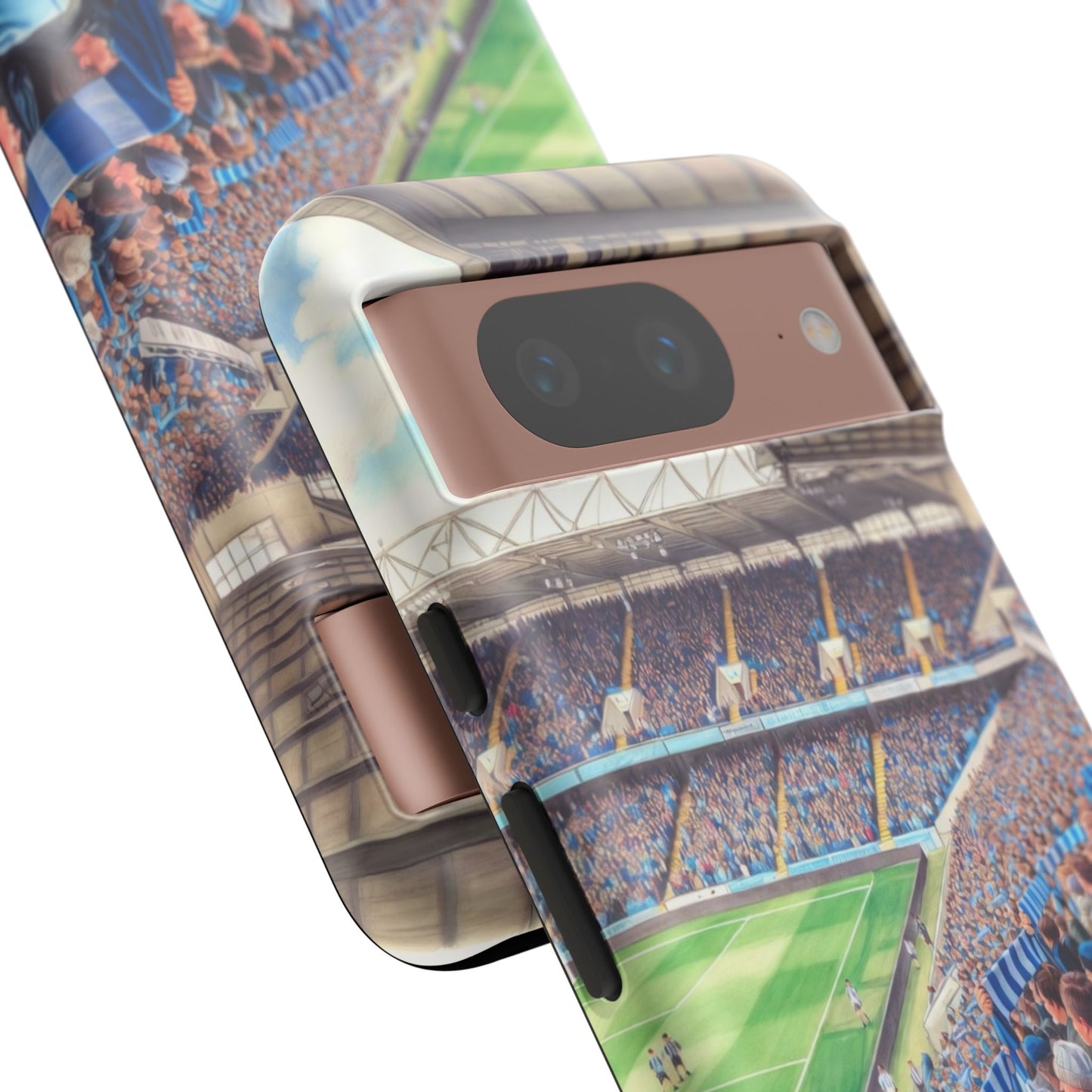 Sky blue crowd protective case