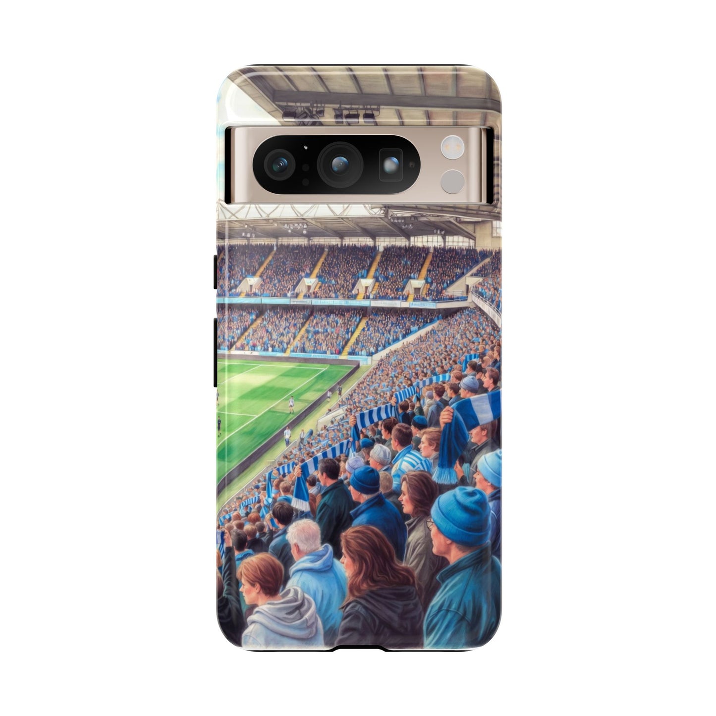 Sky blue crowd protective case