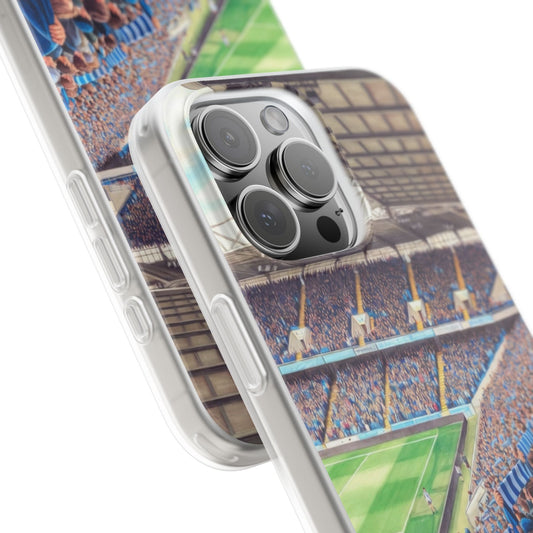 Sky blues Stadium Crowd Flexi phone case