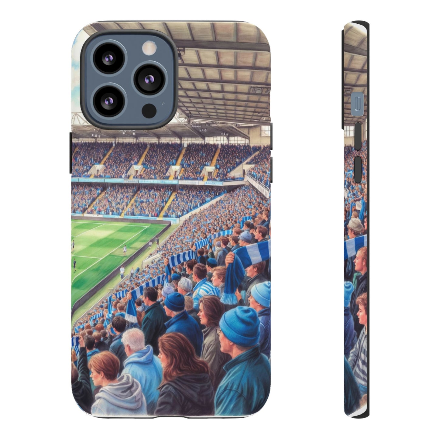 Sky blue crowd protective case