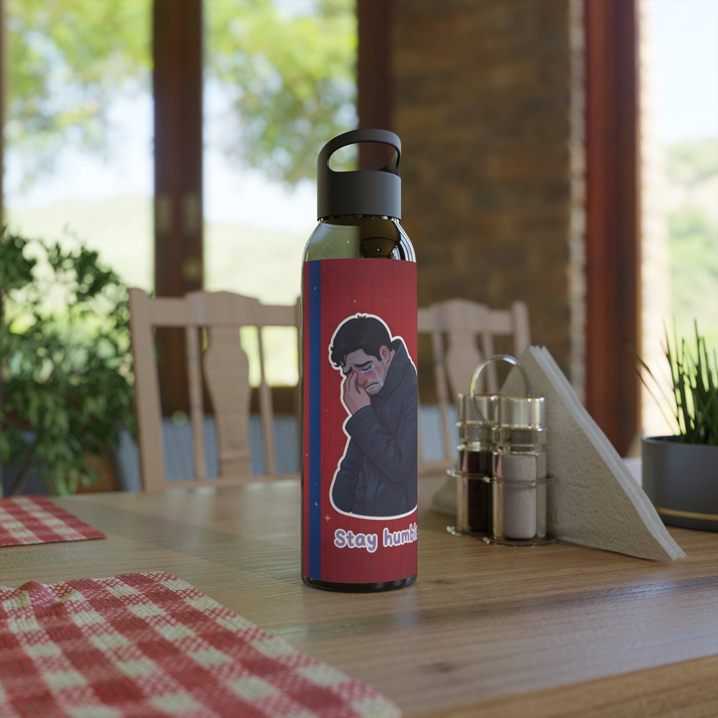 Stay Humble Water Bottle — Inspirational Motivational Drink Bottle