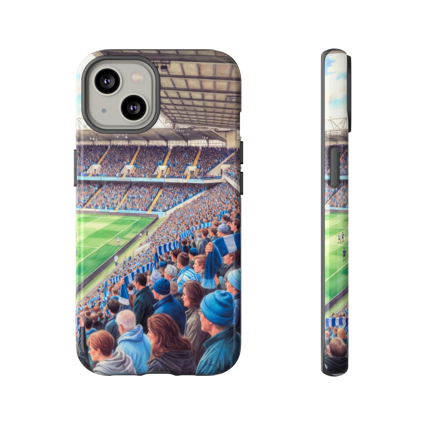 Sky blue crowd protective case