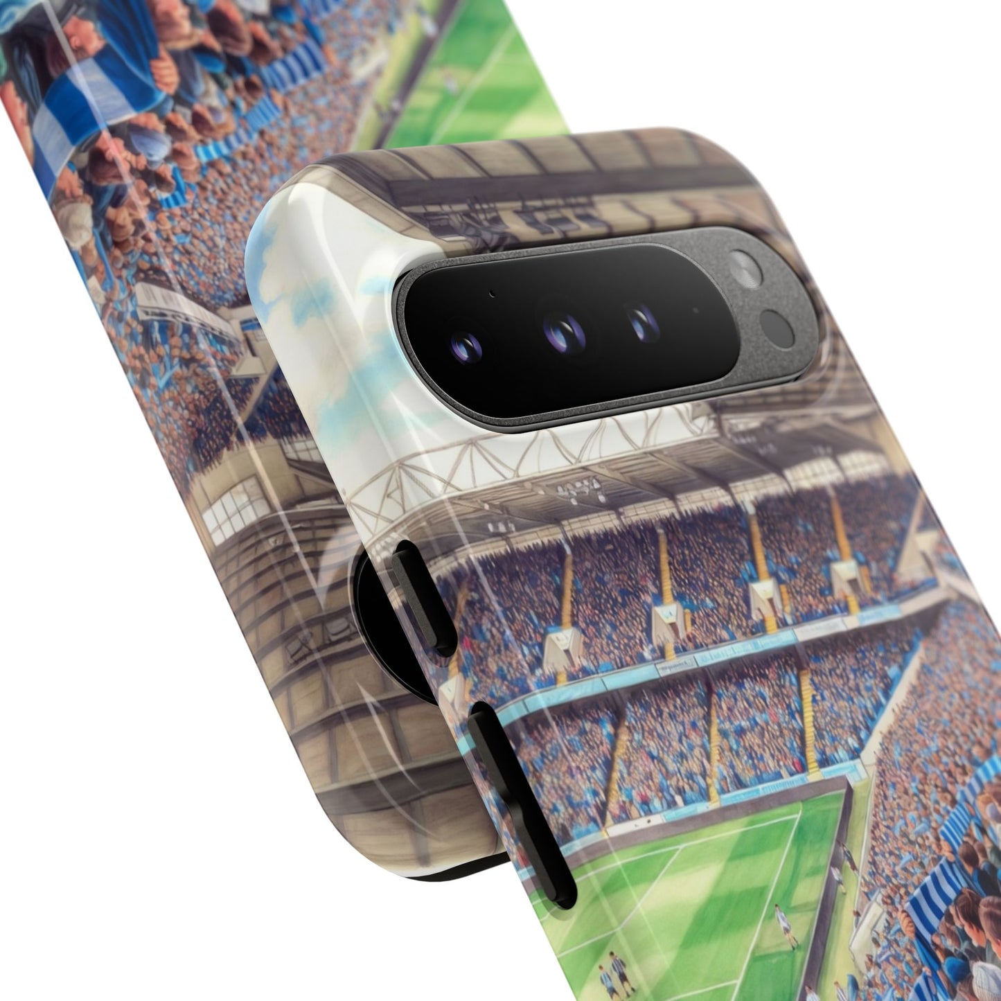 Sky blue crowd protective case