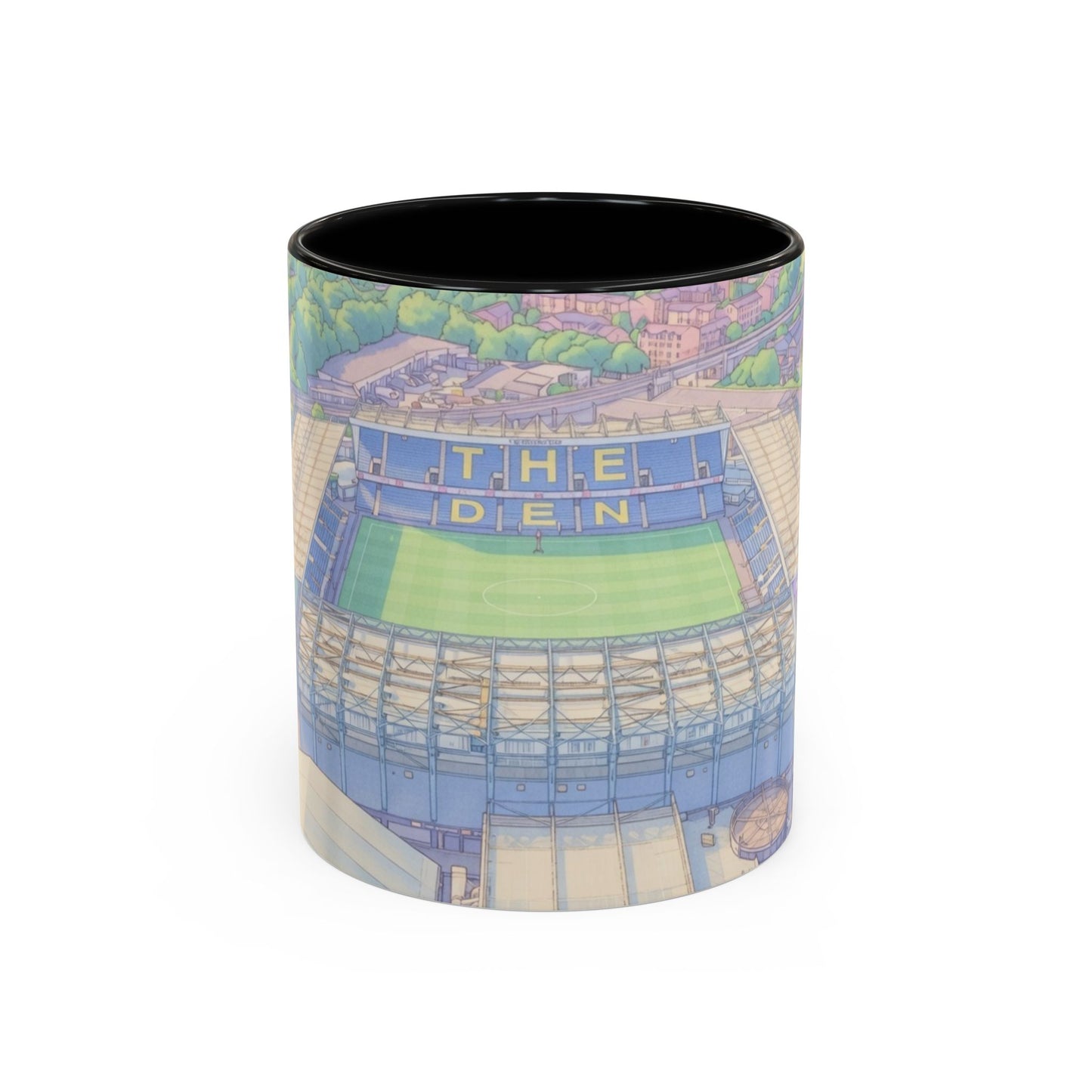 The Den Stadium Illustration Accent Coffee Mug (11oz)