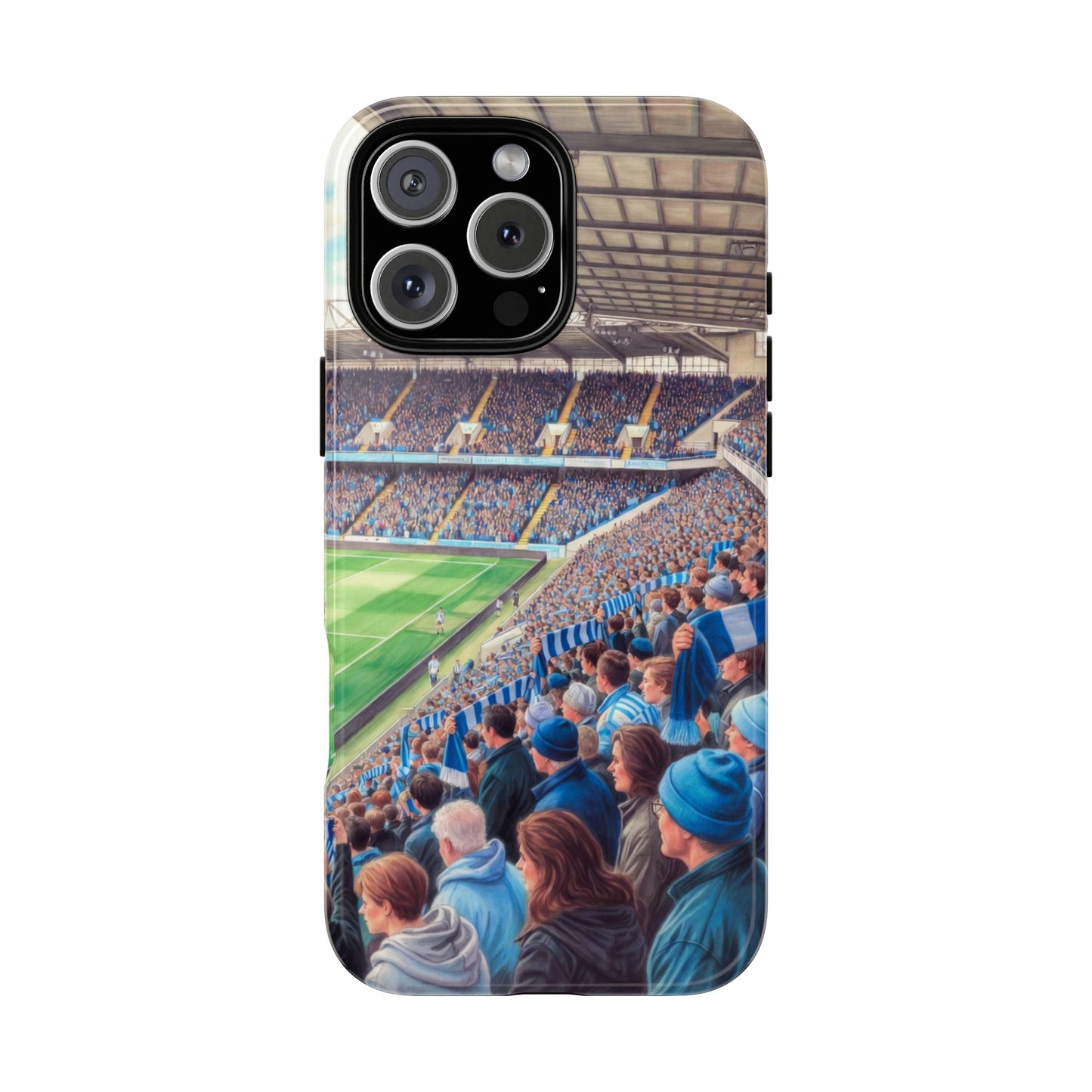 Sky blue crowd protective case