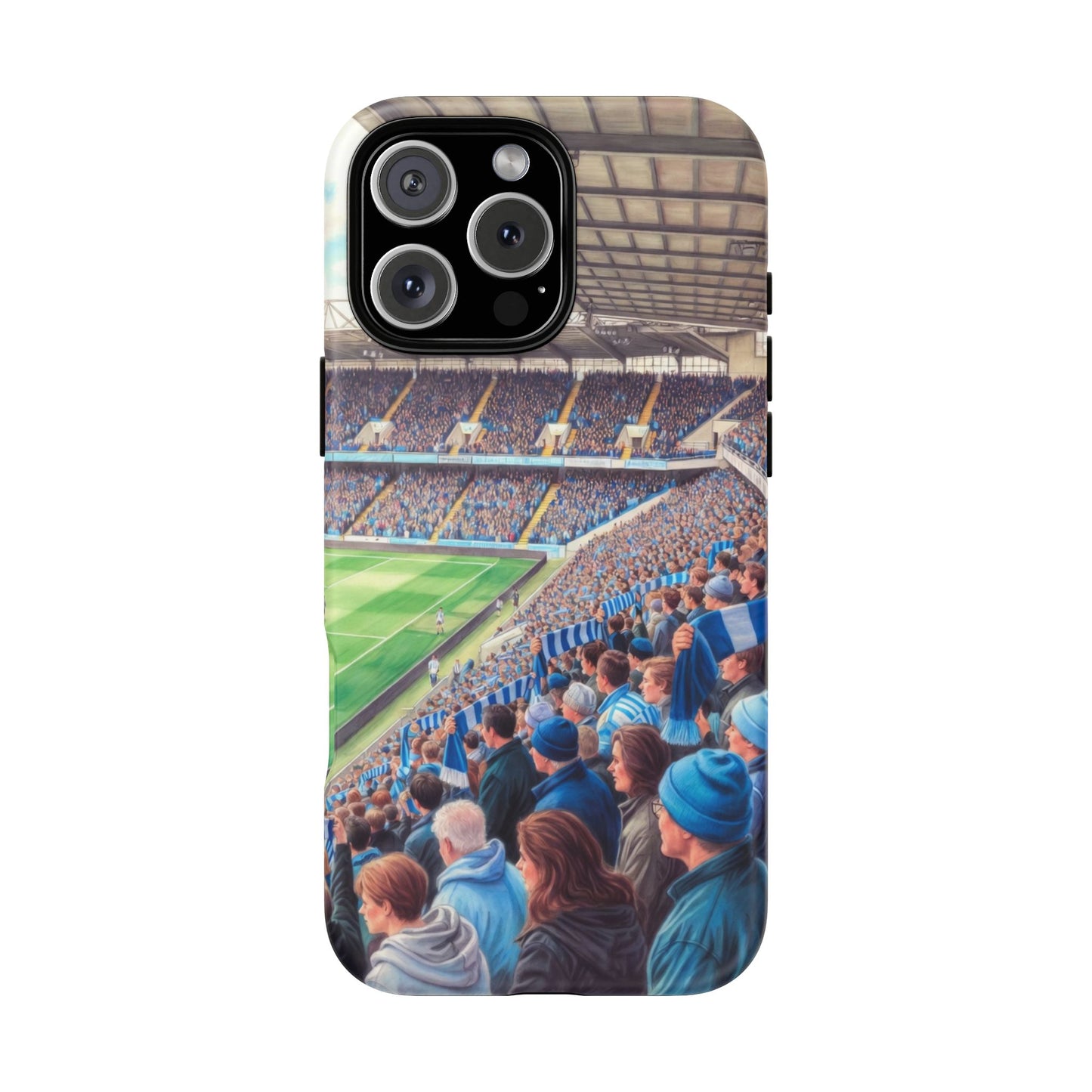 Sky blue crowd protective case
