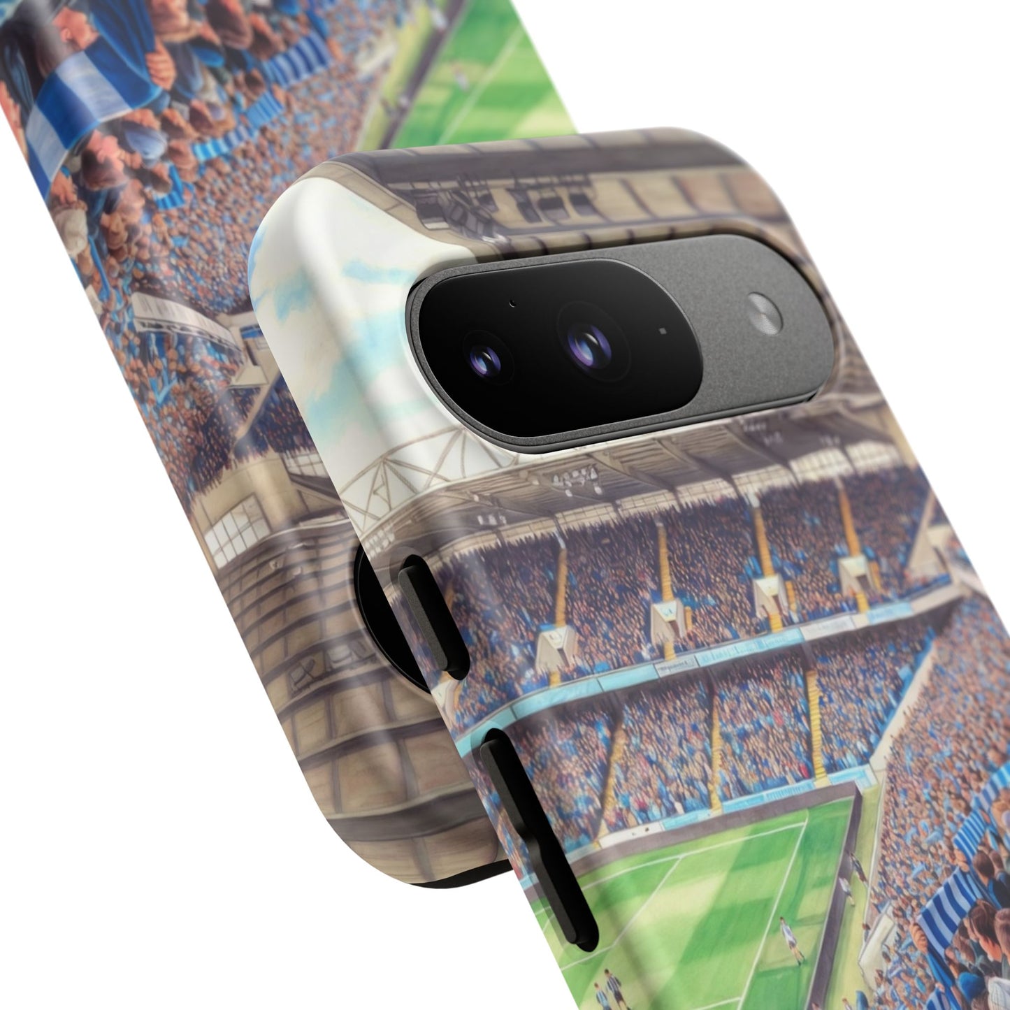 Sky blue crowd protective case