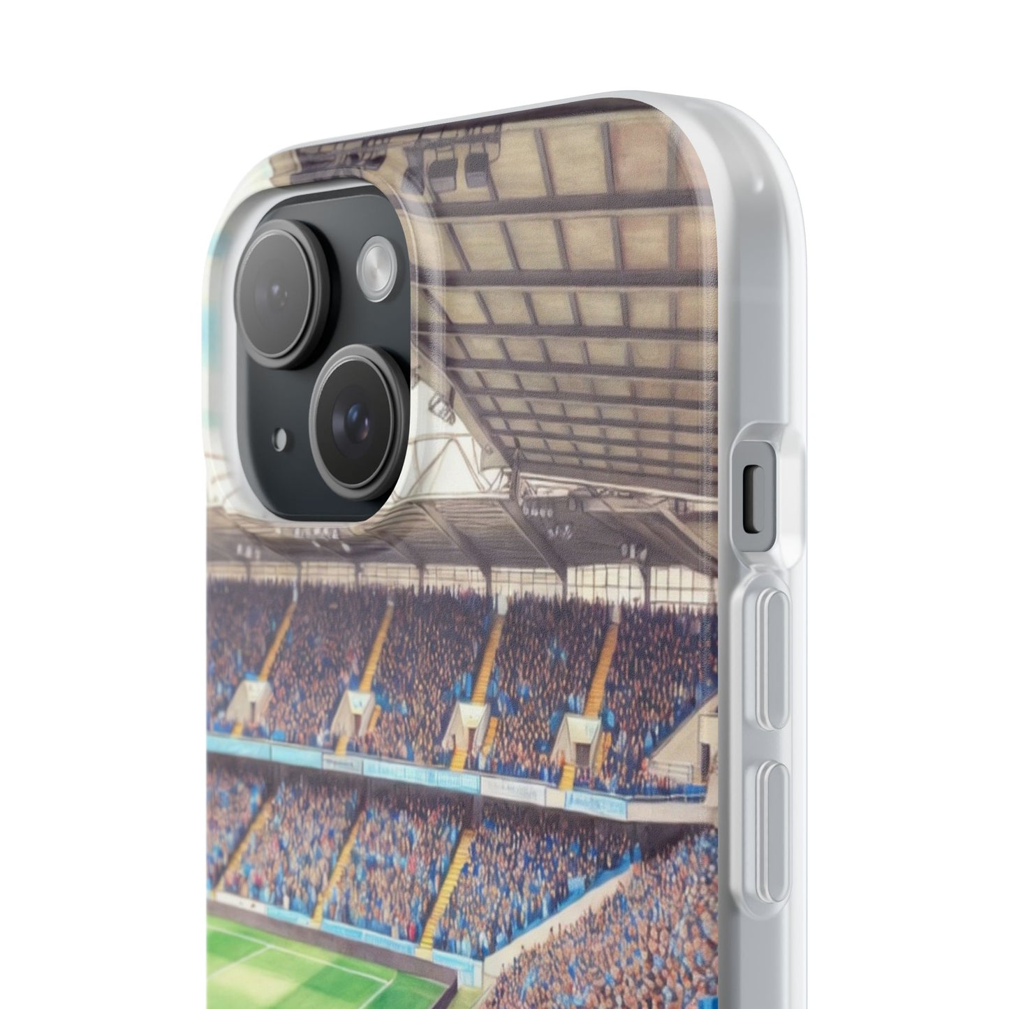 Sky blues Stadium Crowd Flexi phone case
