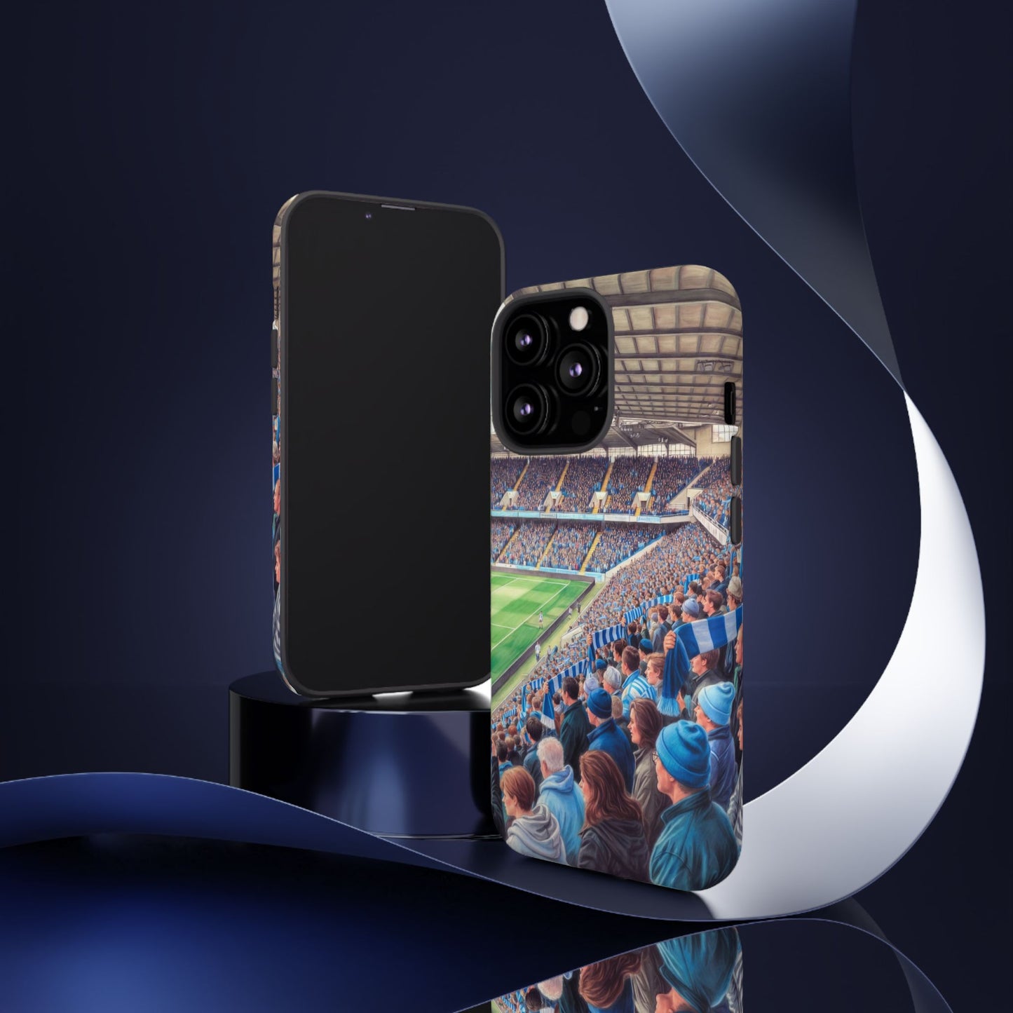 Sky blue crowd protective case