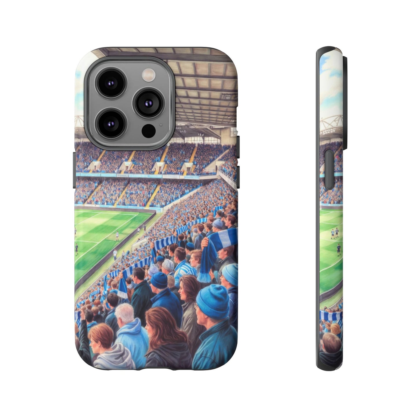 Sky blue crowd protective case