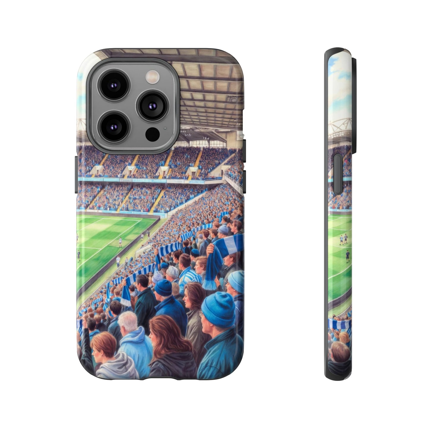 Sky blue crowd protective case