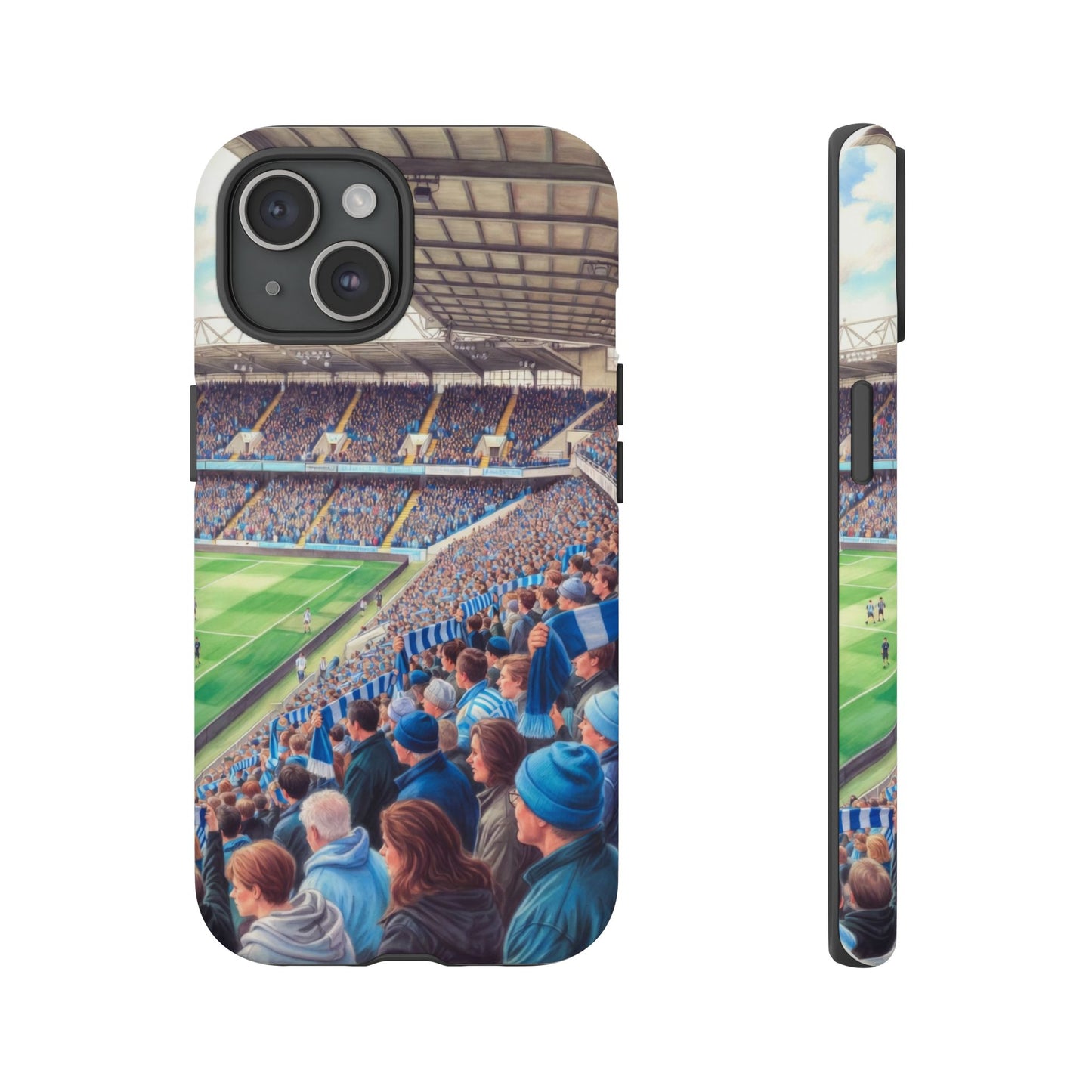 Sky blue crowd protective case