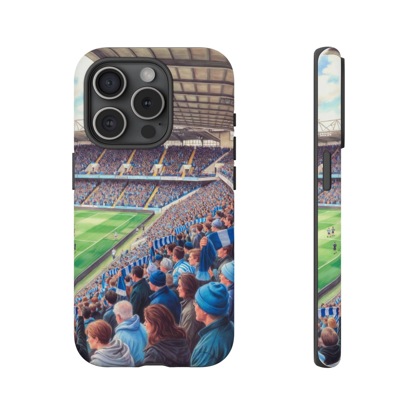 Sky blue crowd protective case