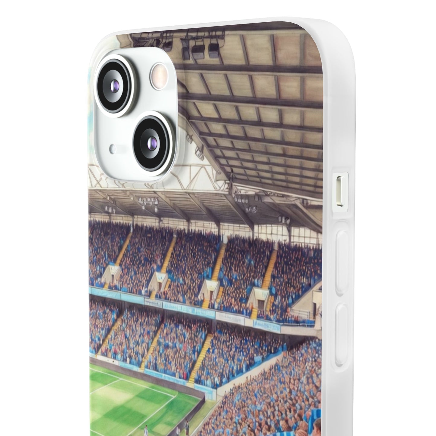 Sky blues Stadium Crowd Flexi phone case