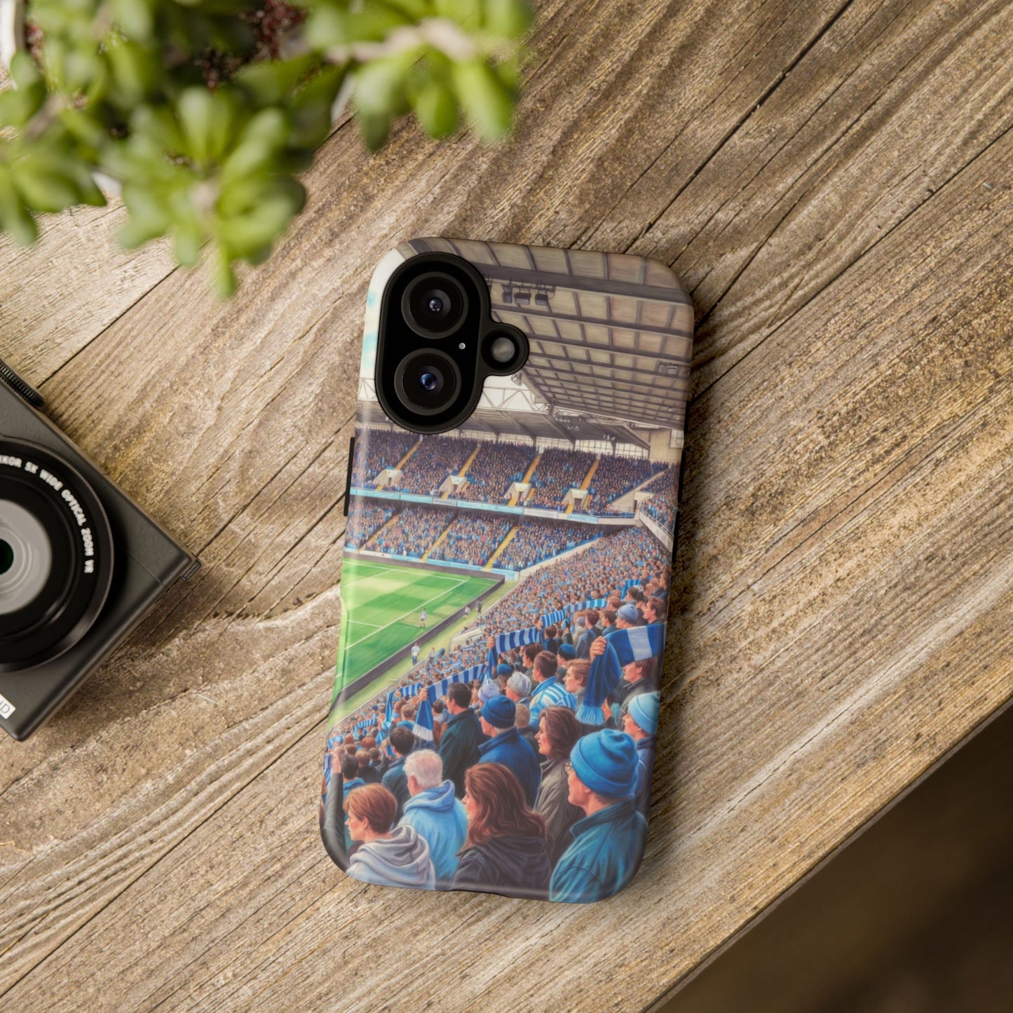 Sky blue crowd protective case