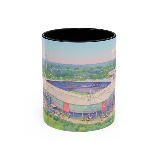 Reading FC Coffee Mug — Stadium Aerial Art Accent Mug (11oz)