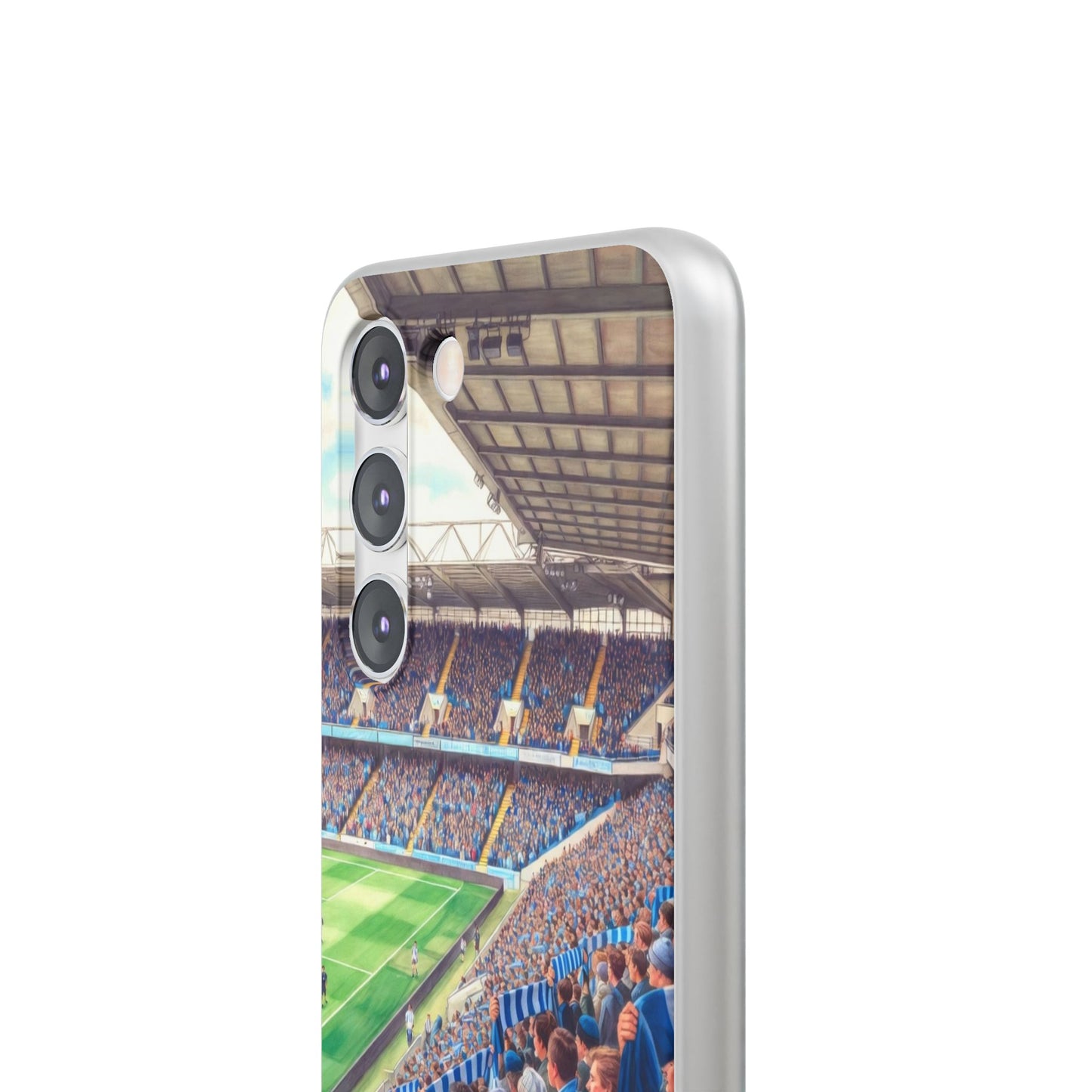 Sky blues Stadium Crowd Flexi phone case