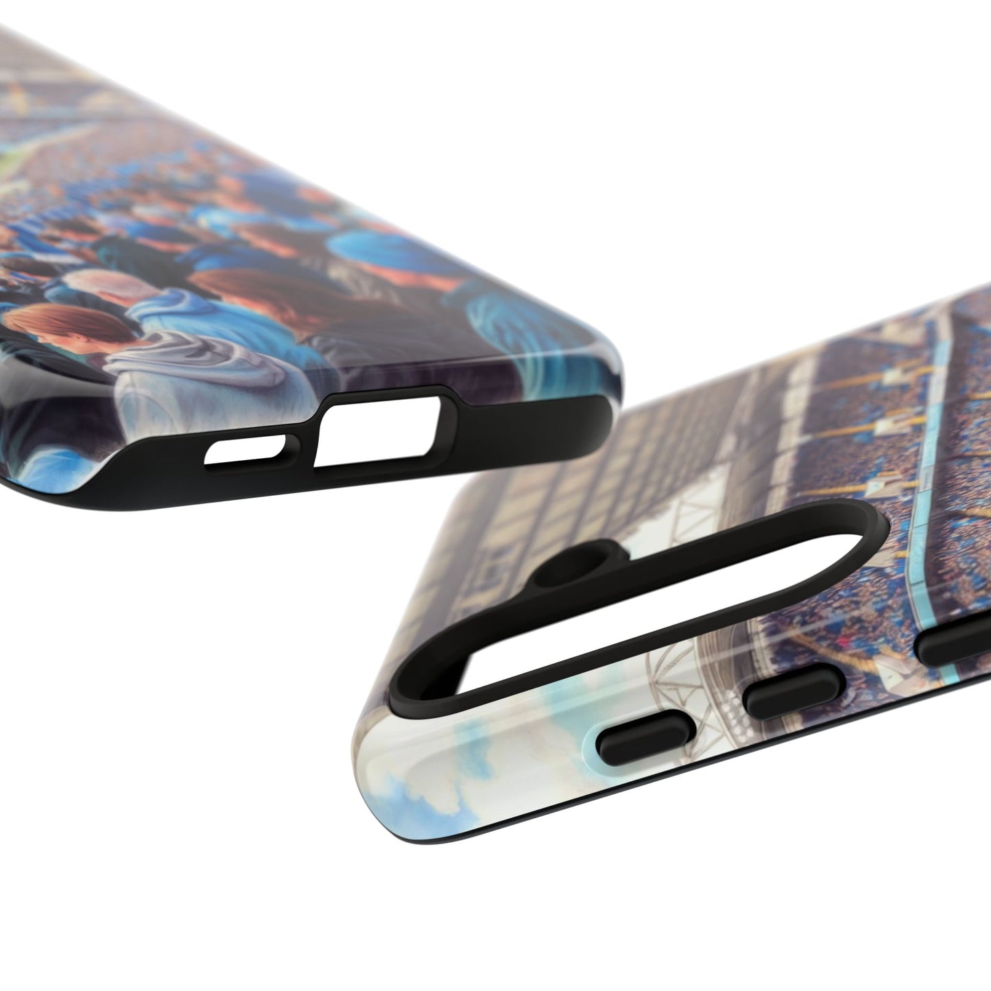 Sky blue crowd protective case