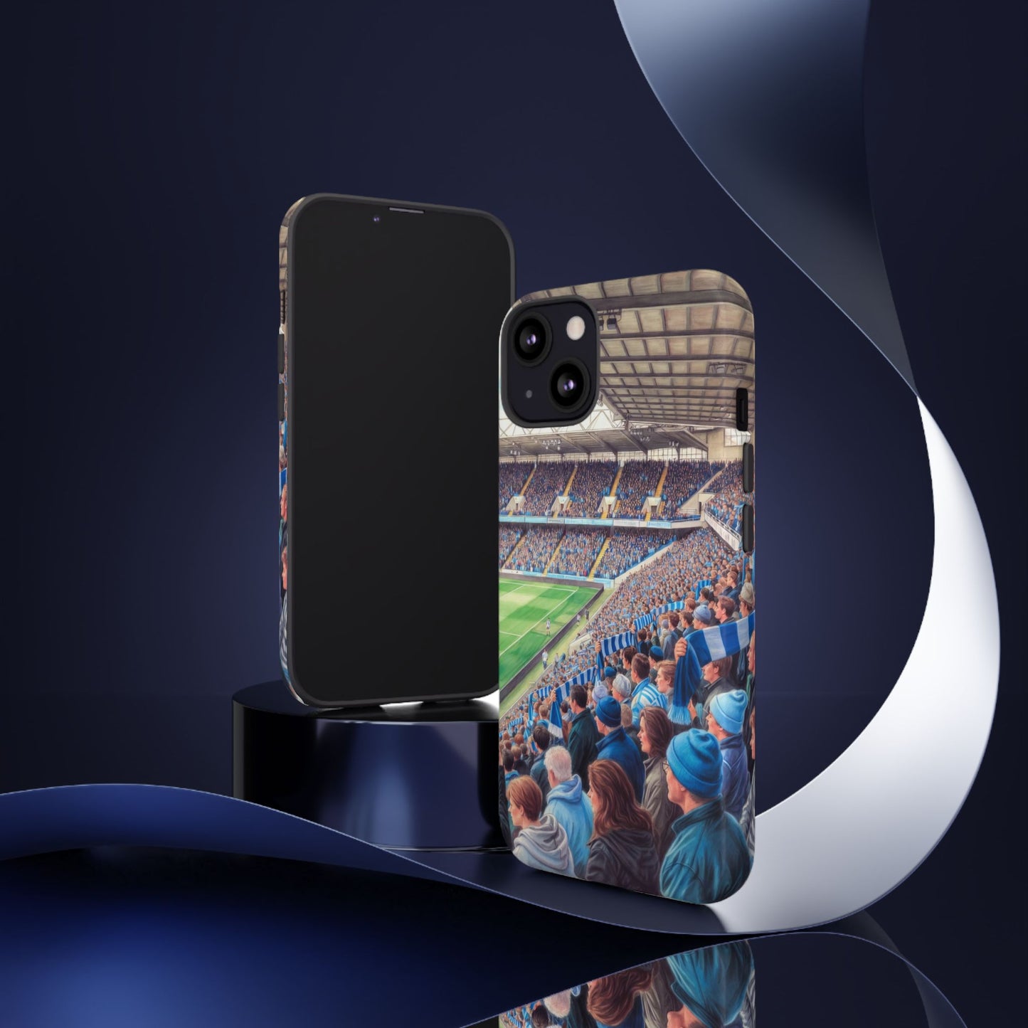 Sky blue crowd protective case
