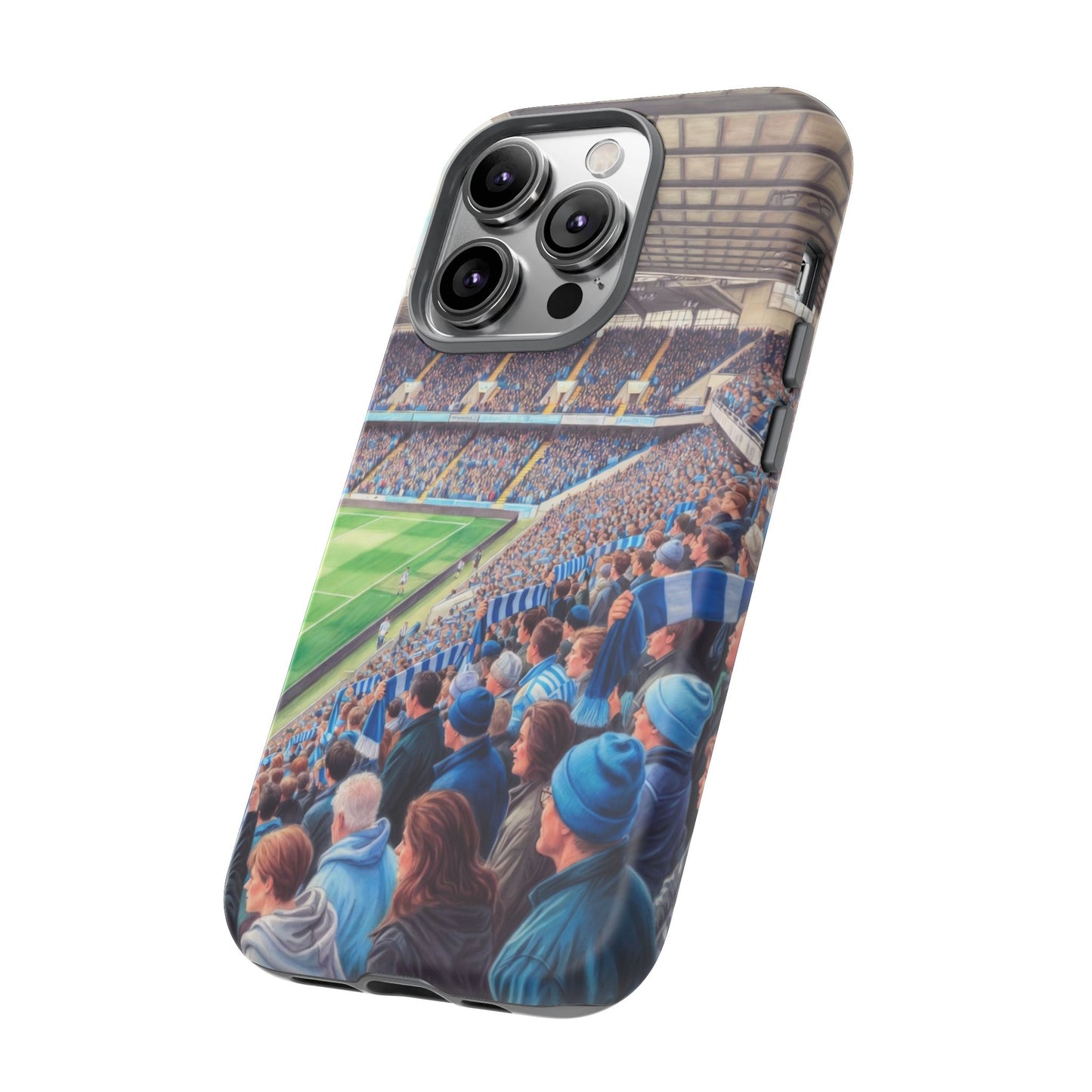 Sky blue crowd protective case
