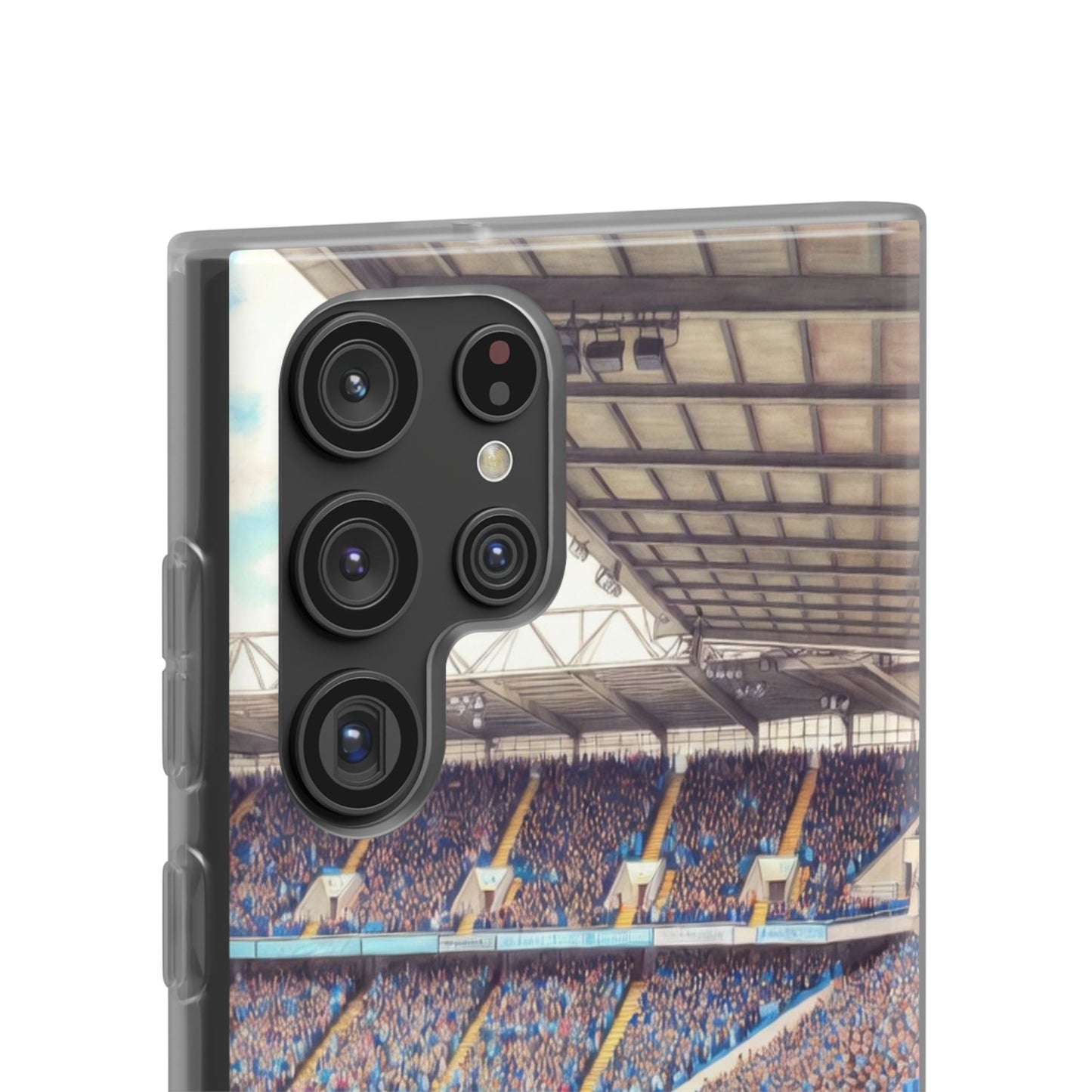 Sky blues Stadium Crowd Flexi phone case