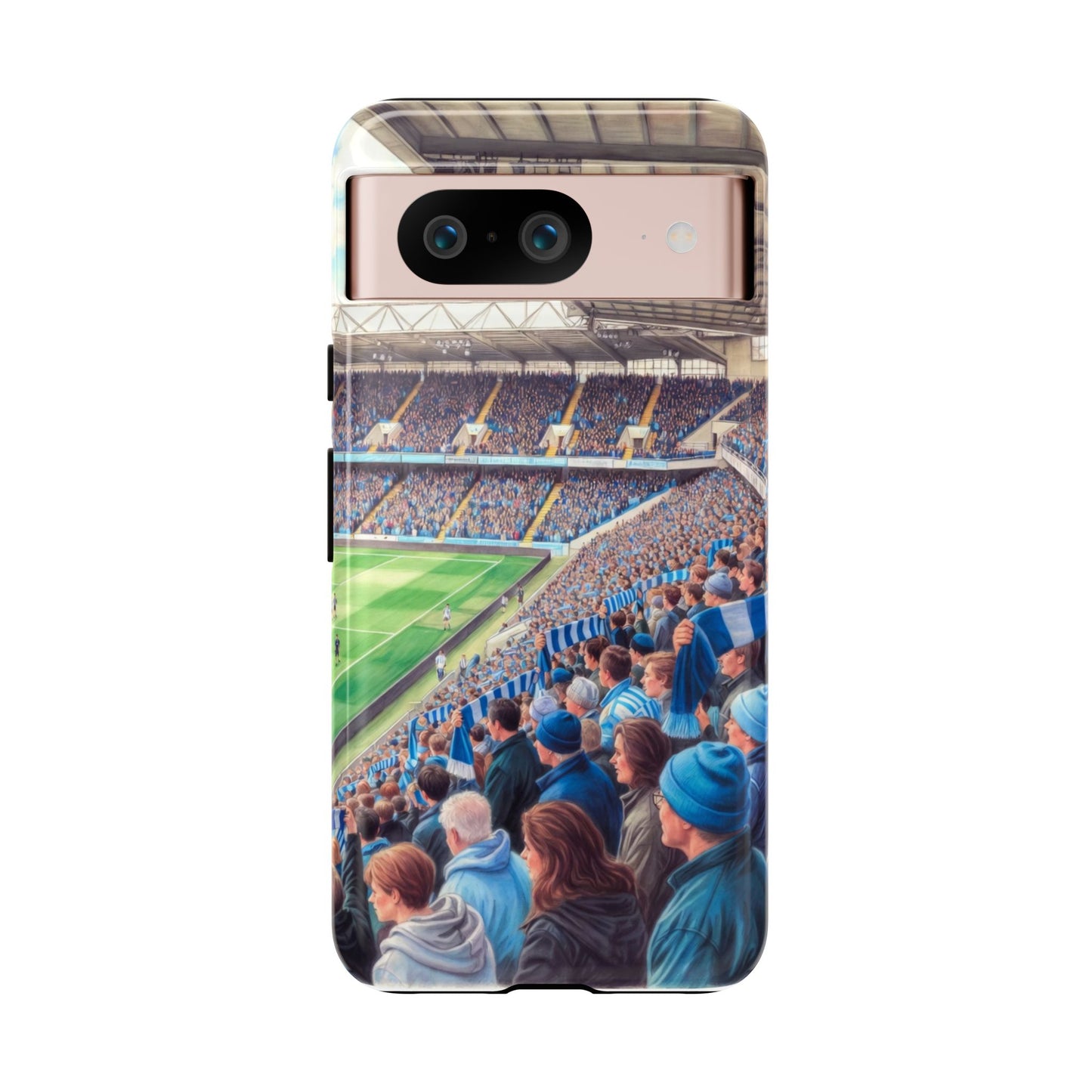 Sky blue crowd protective case