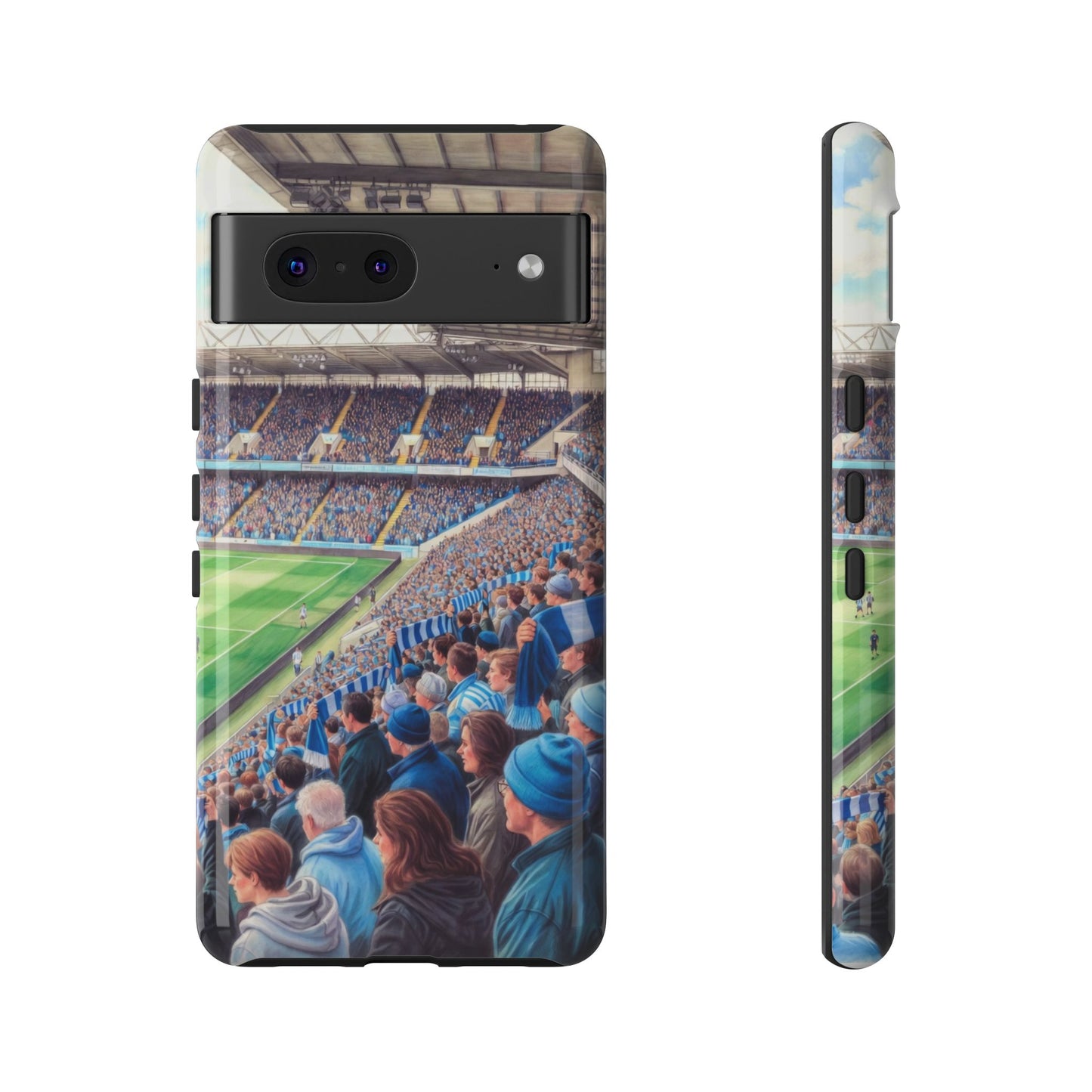 Sky blue crowd protective case